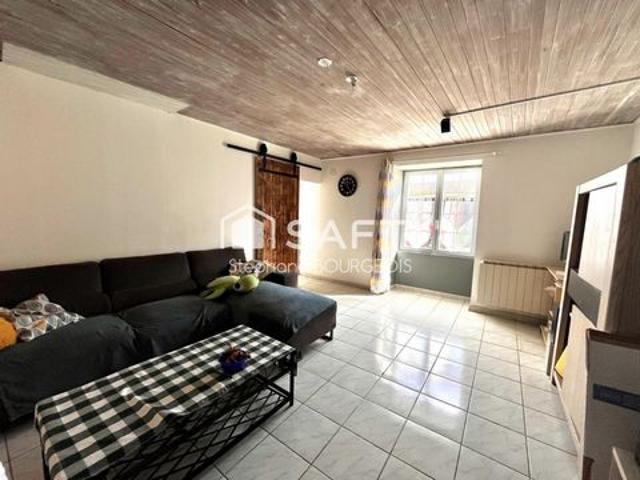 À Nieulle sur Seudre, maison d'environ 106 m2, 4 chambres, jardin clos + terrain constructible