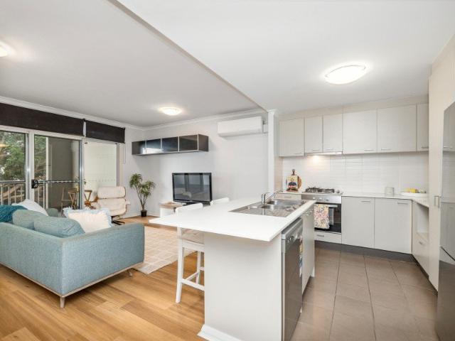 A north facing apartment with not one, but TWO outdoor spaces!