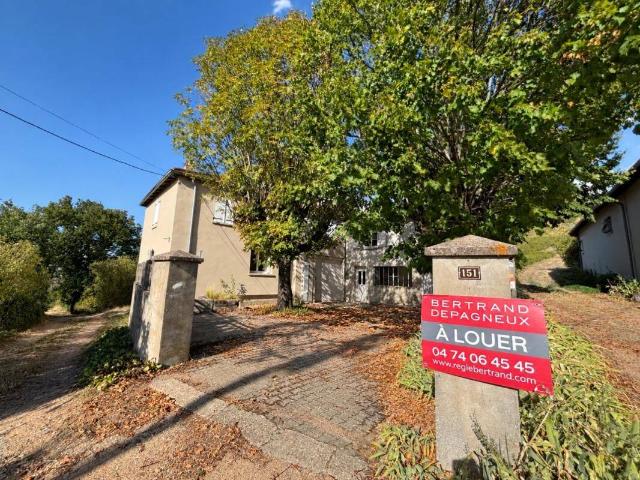 A ODENAS, sur la colline de Brouilly, MAISON T3 de 88m² !