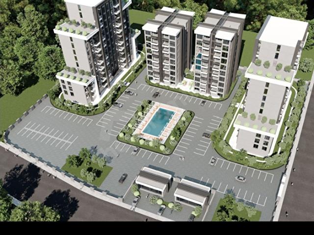 AŞAĞIYURTÇU MAHALLESİNDE HAVUZLU SİTEDE SATILIK 2+1 DAİRE