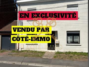 À acheter à Libercourt: maison de 95m2 avec Côté Immo