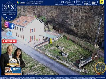 À acheter à Saint Dié Des Vosges 88: maison 118 m2 sur 6