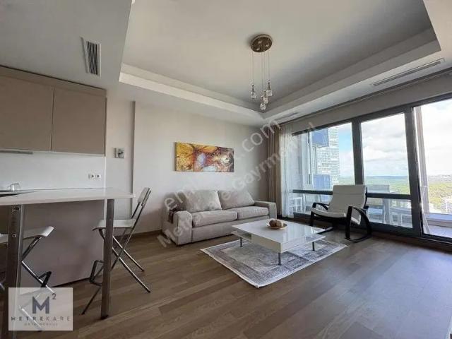 Ağaoğlu Maslak 1453 Önü Açık,lojman Cephe Eşyalı 1+1 Kiralık