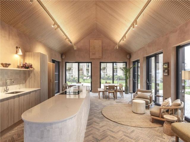 A beautifully designed, brand new one bedroom apartment in the heart of Eddington, Cambridge. Part of Present Made, a thoughtfully designed neighbourhood built around modern renters