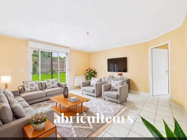 A Bouguenais, maison 4 pièces de plain pied avec jardin et garage