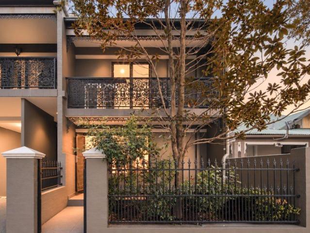 A boutique designer terrace in a leafy village setting
