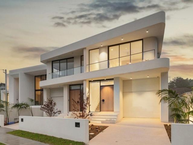 A brand new family home nestled in a pocket of greenery