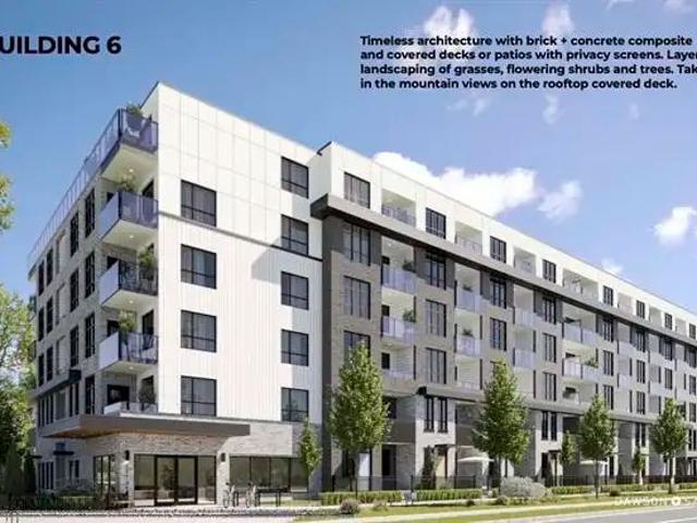 A Brand New One Bedroom and a large Den that can be used as a bedroom or office Top floor apartment — 621