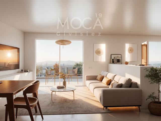 A bright, sun drenched 3 room apartment