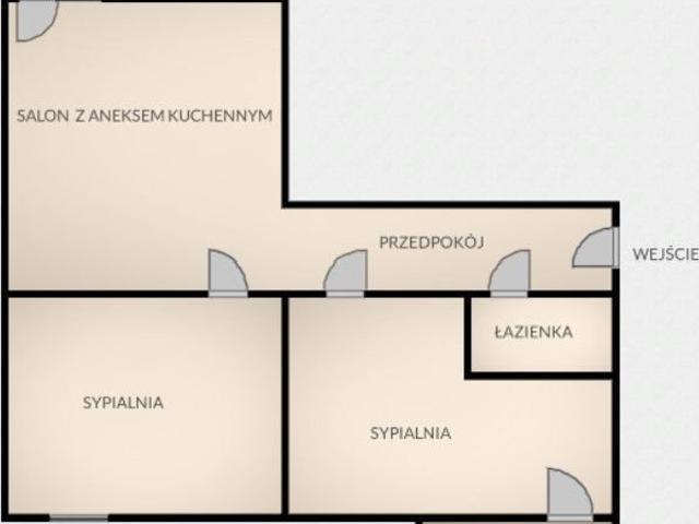 Sprzedam przestronne 3 pokojowe mieszkanie z balkonami i windą
