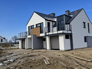 Nowoczesny bliźniak z ogrodem i garażem – atrakcyjna cena