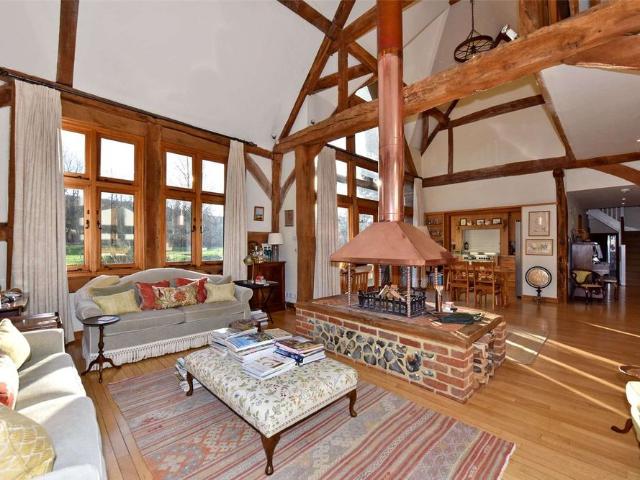 A character barn conversion with countryside views