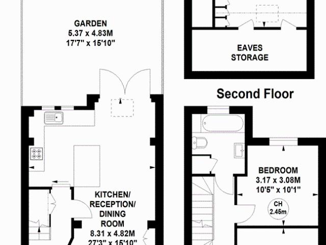 A charming 3 bedroom loft converted house