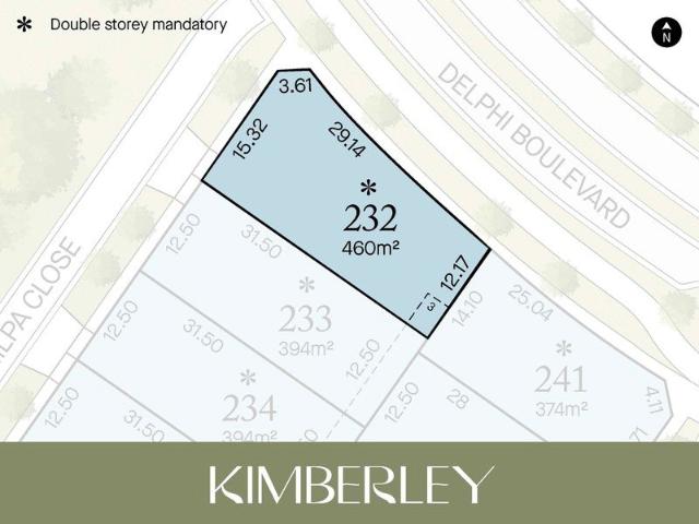 A clear 460m² corner lot offering park front views & easy access to schools, shops, and leisure facilities