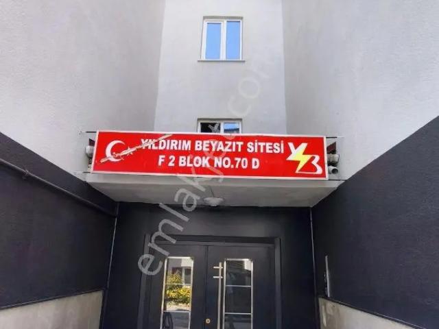 Çağdaşkent Te Yıldırım Beyazıt Sitesinde Ter Temiz 3+1 Giriş Kat