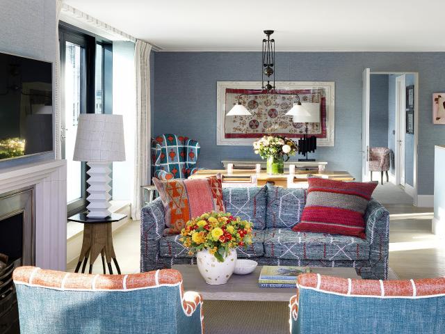 A Design Led Duplex Residence with a Large Private Terrace at Ham Yard Hotel