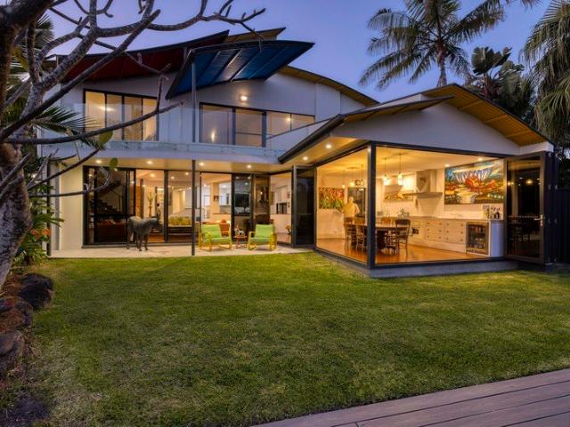 A Distinctive Waterfront Residence in an Exceptionally Private Setting