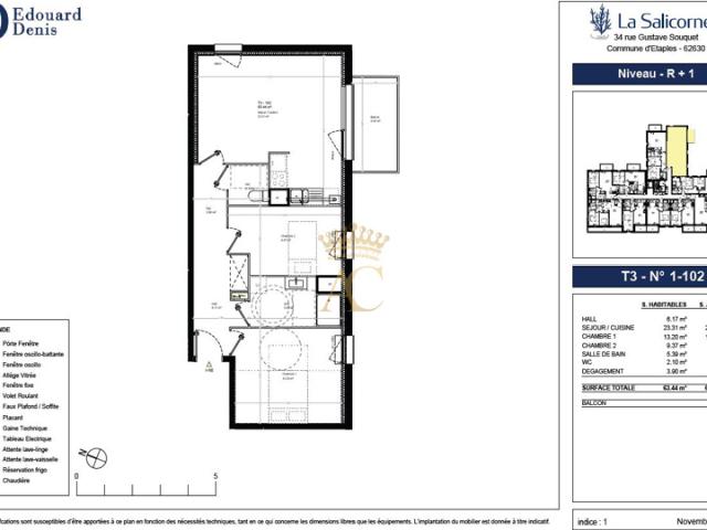À Étaples, appartement neuf à vendre avec Agence Centrale