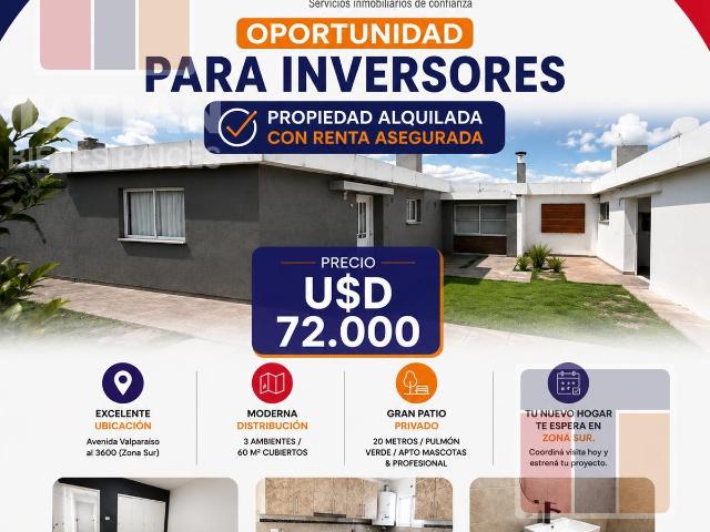 ?A Estrenar en Barrio Jard?n! Exclusivo Departamento de 2 Dormitorios con Patio y Cochera