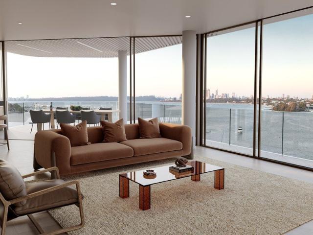 A Full Floor Residence Above the Swan River