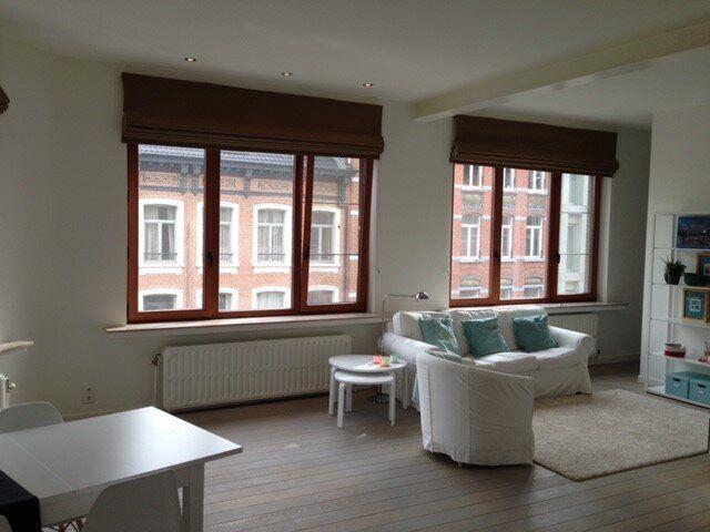 a furnished studio apartment in the city center of Antwerp