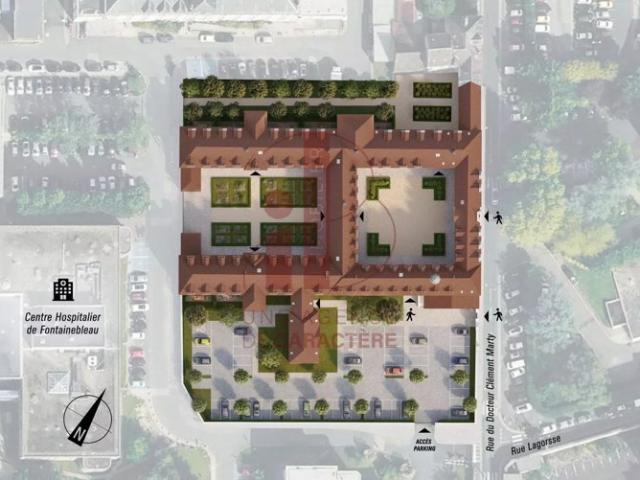 A FONTAINEBLEAU Résidence Athénaïs T3 69.20 m²