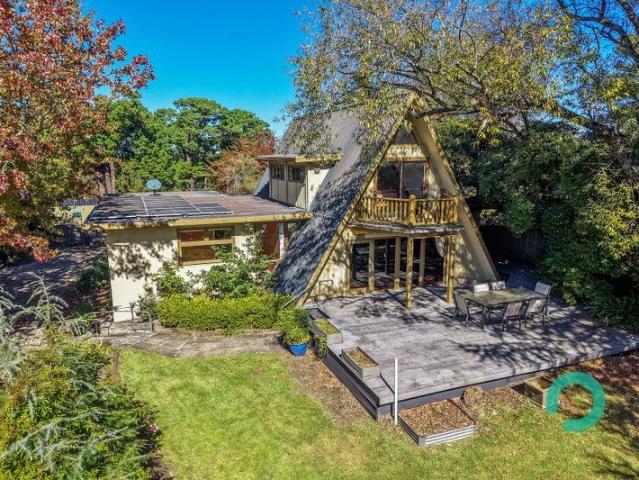 A Frame home on amazing block