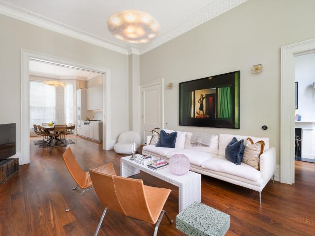 A Handsome Family House with a Roof Terrace in Kensington