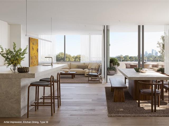 A home where every room connected to the outdoors