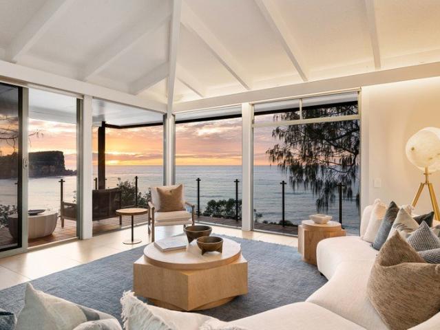 A Landmark Oceanfront Home Above Avalon Beach