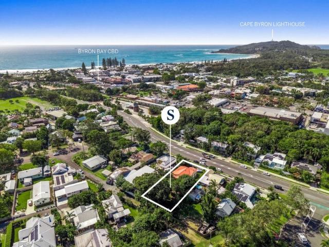 A Landmark Landholding in the Heart of Byron Bay with Rare Dual Access and Limitless Potential