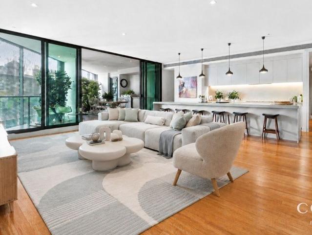 A Landmark Penthouse in Melbourne's Iconic Triptych