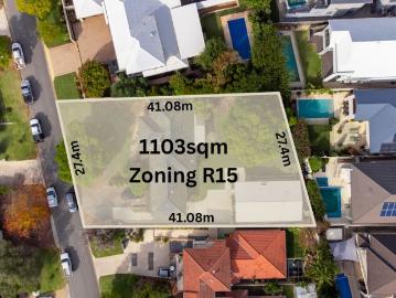 A landmark site with river and city potential views