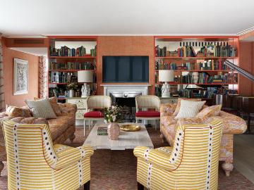 A Light Filled Duplex Penthouse with Expansive Terraces at Ham Yard Hotel