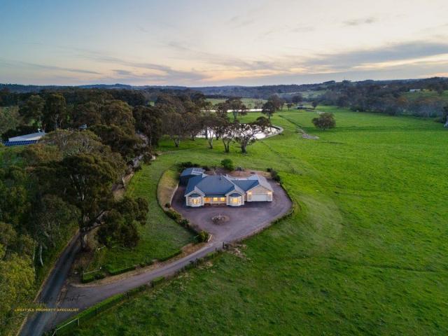 A Life Measured in Acres, Space and Possibility 102 Productive acs 69 meg Water lic Bore & Dams Dechellis Solid Brick Home 25 mins To City