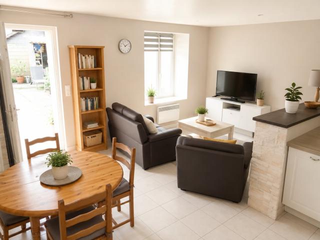 A LONGNES 78980 Au calme maison F3 pour 52,50 m2 habitables avec jardin de 125 m2 clos