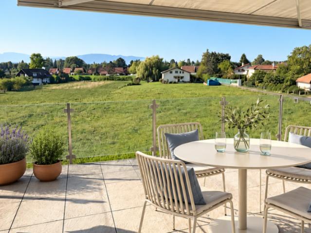 A louer Magnifique appartement de 6.5 pièces avec terrasse et vue dégagée