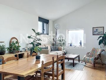 A louer Maison de 3 pièces meublée CHAMPLAN 80m² avec 100m² de garage et atelier