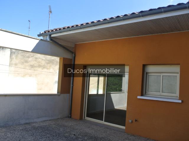 A louer maison de ville à Marmande avec terrasse