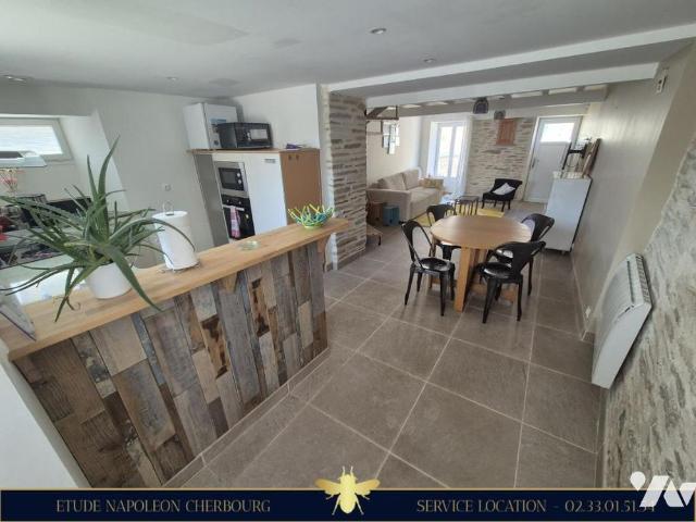 A LOUER MAISON MEUBLEE TOURLAVILLE