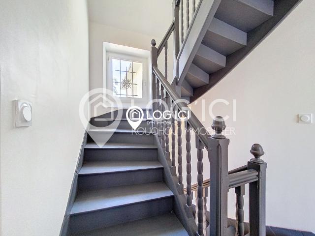 A LOUER Maison mitoyenne T3 à Mazerolles, 2 chambres, jardin, cellier
