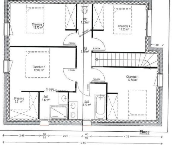 À LOUER MAISON NEUVE 120 m² 5 CHAMBRES AMBÉRIEU EN BUGEY