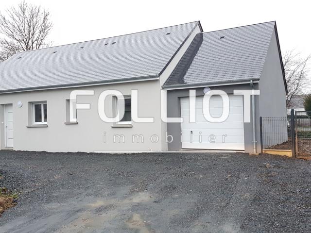 A LOUER Maison récente de plain pied Saint Samson De Bonfosse 50750 BOURGVALLEES 4 pièce s 91.38 m2