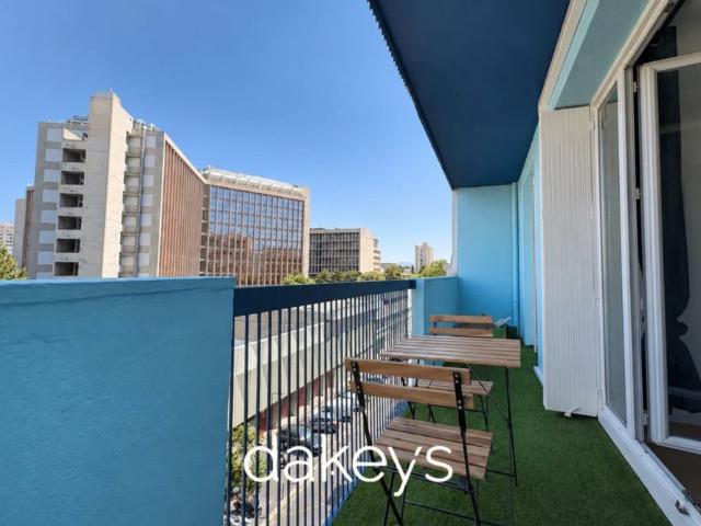 A louer Marseille LA TIMONE / T4 Meublé avec balcon