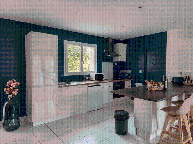 A louer au mois Maison meublée de 110 m²