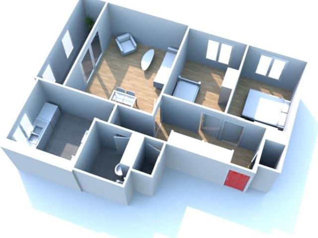 À louer au Havre: appartement de 3 pièces
