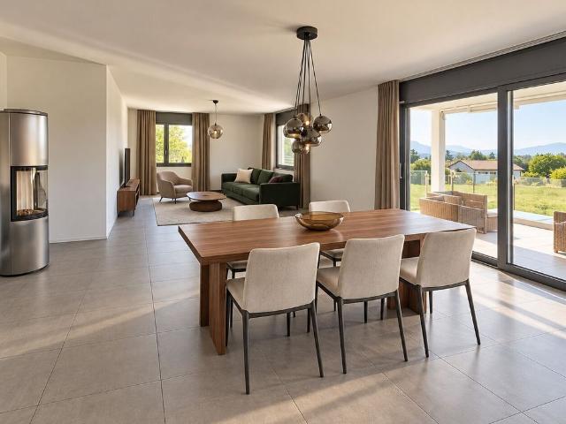 A louer à Commugny Bel appartement de 5.5 pièces avec grande terrasse privative