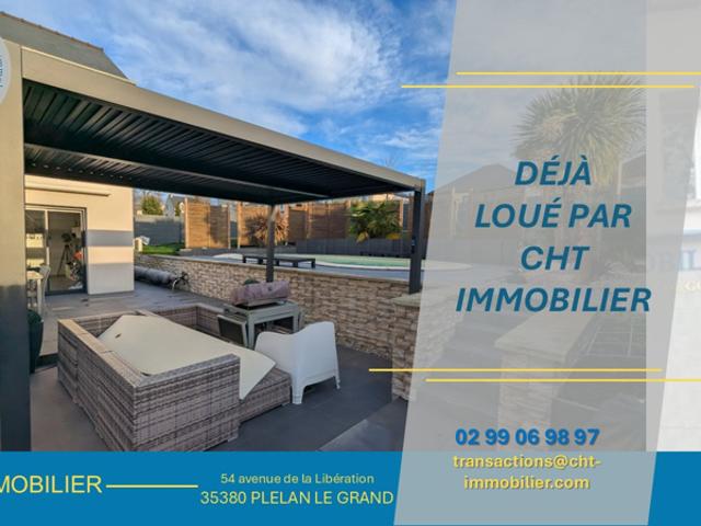 A LOUER A BEIGNON, belle maison T5 avec piscine