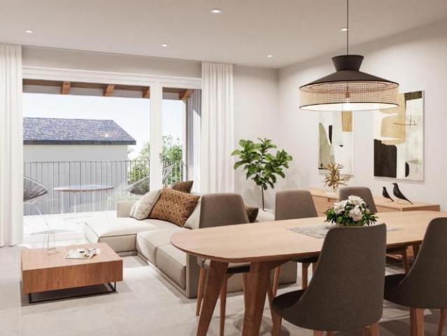 À louer à Duillier Appartement neuf de 2.5 pièces avec grand balcon couvert