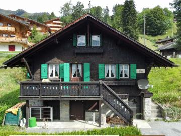 A louer à l'année aux Diablerets, studio rénové meublé, de plain pied